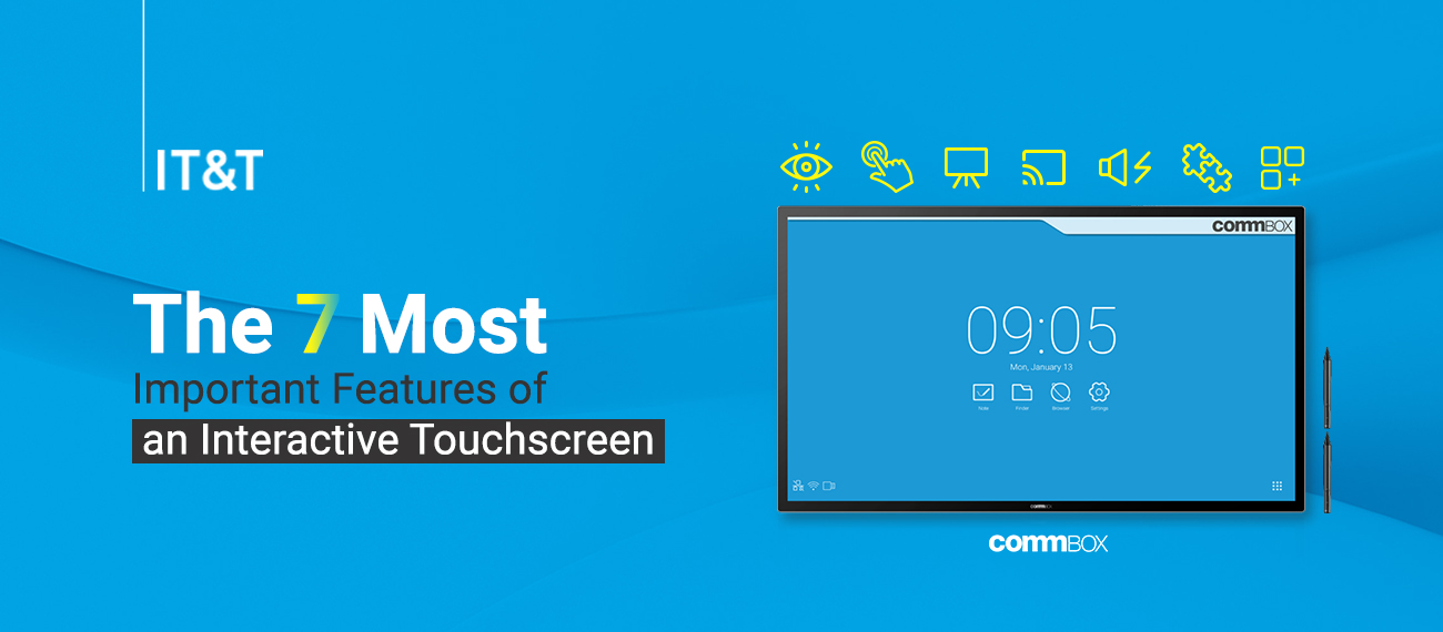 The 7 Most Important Features of an Interactive Touchscreen