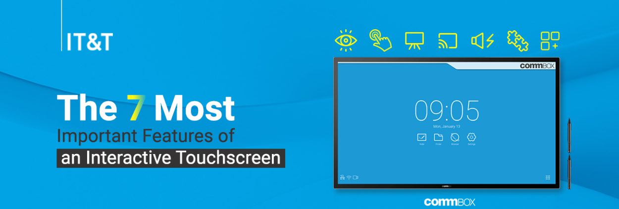 The 7 Most Important Features of an Interactive Touchscreen